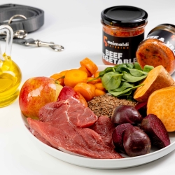 Animaldi Mokra karma dla psów z wołowiny i warzyw - premium - WERSJA MIELONA