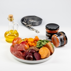 Animaldi Mokra karma dla psów z wołowiny i warzyw - premium - WERSJA MIELONA -  9x200 g