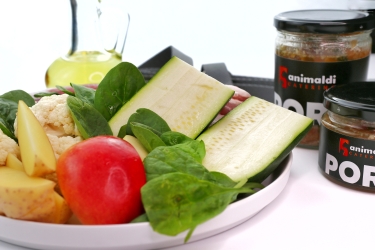 Animaldi Mokra karma dla psów z wieprzowiny - premium - WERSJA MIELONA