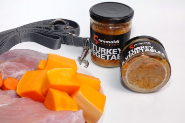 Animaldi Mokra karma dla psów z indyka i warzyw - premium - WERSJA MIELONA