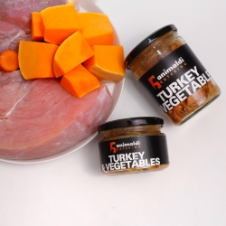 Animaldi Mokra karma dla psów z indyka i warzyw - premium - WERSJA MIELONA