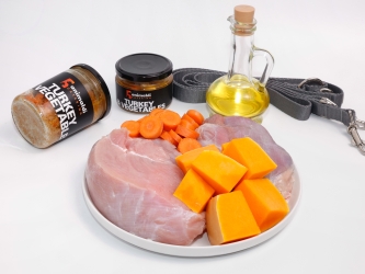 Animaldi Mokra karma z indyka i warzyw - premium - WERSJA MIELONA - 9x200g