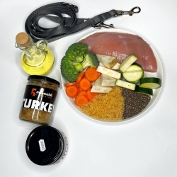 Animaldi Mokra karma dla psów z indyka - premium - WERSJA MIELONA