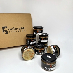 Animaldi Mokra karma dla psów z indyka - premium - WERSJA MIELONA - 9x200g