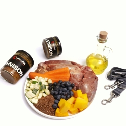 Animaldi Mokra karma dla psów z dziczyzny - premium - WERSJA MIELONA - 9x200 g