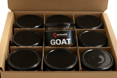 Animaldi Mokra karma dla psów z kozy - premium - WERSJA MIELONA - 9x200 g